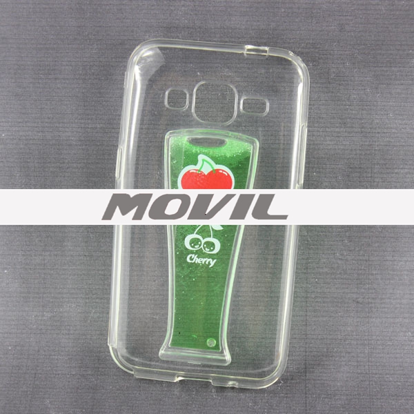 NP-2449  Cola Botella Jugo Jarra Líquido Funda Para Samsung Galaxy Core Prime G360-5